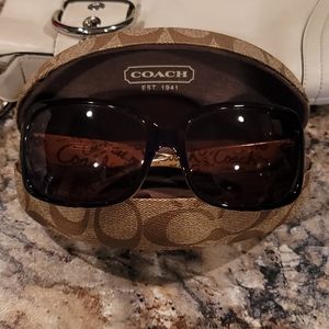 Coach S496 Ginger tortoise sunglasses